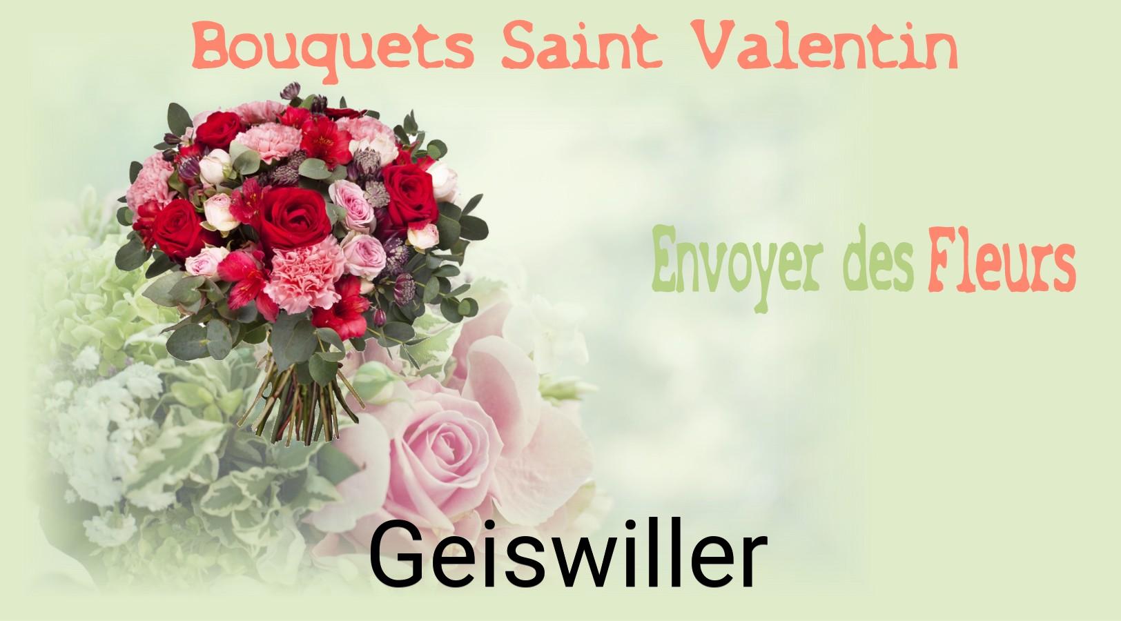 Roses de Saint-Valentin livrées à Geiswiller
